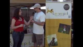 CanvasPet Founder Interview at the 2013 Irvine Animal Care Center Super Pet Adoption