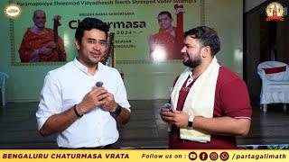 @TejasviSuryaLS- Bengaluru South MP shares his insights on Bengaluru Chaturmasa Vrata 2024