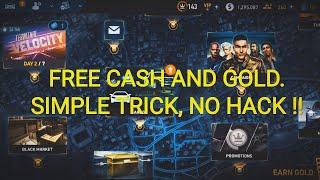 FREE GOLD AND CASH TRICK | NEED FOR SPEED NO LIMITS