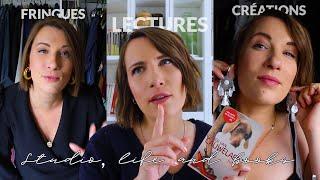 Cosy vlog entre lectures, créations et nouvelles fringues   