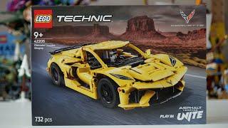 LEGO Technic 42205 Chevrolet Corvette Stingray - LEGO Speed Build Review