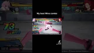 My best Mina combo | My Hero One’s Justice 2