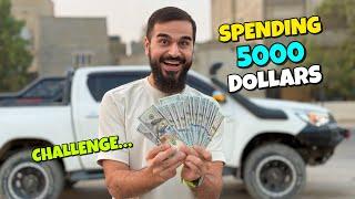 Spending 5000 dollars in a day challenge 