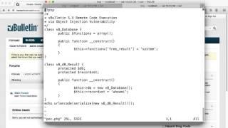vBulletin 5.x RCE via Object Injection PoC