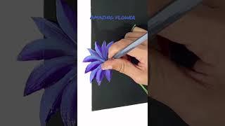 Beautiful flower painting #shorts #flowerpainting