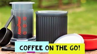 Aeropress Go Travel Coffee Maker Review - perfect for camping!