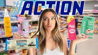 JE TESTE 5 NOUVEAUTÉS ACTION  (BEAUTÉ, CHEVEUX, MÉNAGE, FOOD)