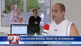 NOU RECORD MONDIAL REUȘIT DE UN ROMAȘCAN