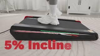 FUNMILY Walking Pad Treadmill with 5% Incline