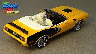 Revell 1971 Plymouth 426 Hemi Cuda Convertible Build