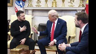 Trump Zelensky meet at White House ; Full Video of what happened