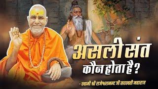 असली संत कौन होता है ? | Rajeshwaranand Ji Maharaj | Pravachan | Ram Katha