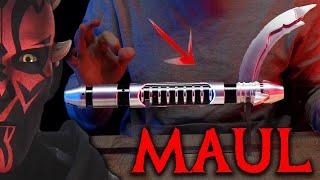 Böller Lichtschwert zu 2023  Darth Maul Rebels Neopixel Lightsaber | Star Wars Unboxing