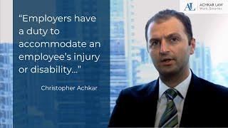 Is My Employer Required to Accommodate My Disability?