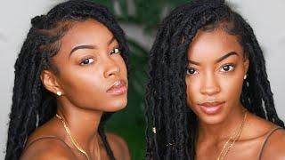 LIGHTWEIGHT CROCHET FAUX LOCS feat. Freetress Braid - Hipsta Loc | Slim Reshae