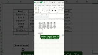 How To Use =TOCOL in Excel!