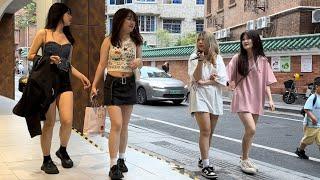 4K 街拍广州 潮流时尚街“潮流街”4K street shooting Guangzhou fashion street trend