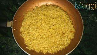 Plain Maggi Recipe In Hindi | Dry Maggie Recipe | How To Make Plain Maggi | Maggi With Out Vegetable