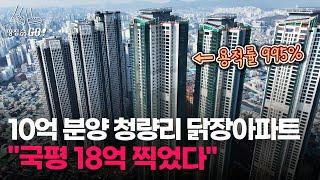 "마포 집값 맞먹는 청량리?" '닭장' 조롱받던 주상복합 20억 육박 l 땅집고GO