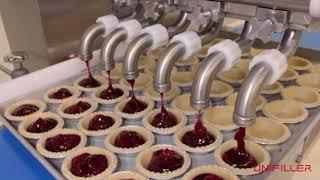 Multi-piston Depositors for Bakery Production | Bakery & Food Depositors by Unifiller