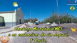 Conheça Miravânia(MG) e as cachoeiras do rio Japuré.  1ª Parte. - P 515.