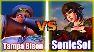 SFV CE  Tampa Bison (M.Bison) vs SonicSol (Poison) FT2