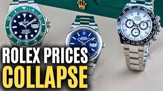 Rolex Prices Collapse - Market Update