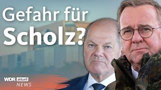 Olaf Scholz oder Boris Pistorius: Wer wird SPD-Kanzlerkandidat? | WDR Aktuelle Stunde