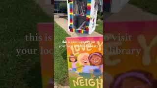 this is your sign to visit your local lil free library!