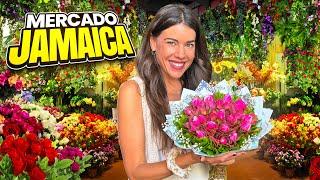 ¡El Mercado de Flores MÁS GRANDE de CDMX  y HUARACHES Deliciosos!