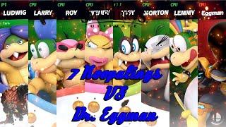 SSBU - 7 Koopalings vs Dr. Eggman