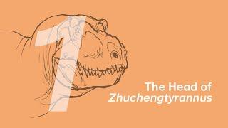 Lu Xiong the Zhuchengtyrannus 1: The Head | Learn to Draw Dinosaurs with ZHAO Chuang