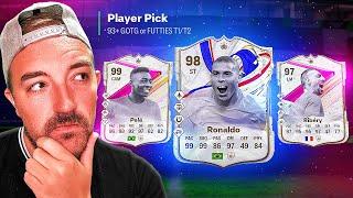 OPENING UNLIMITED 93+ GOTG OR FUTTIES ICON PLAYER PICKS ON FC 24!