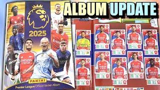 NEW PREMIER LEAGUE 2025 Panini Sticker Album Update | Our Sticker Book Collection Progress So Far