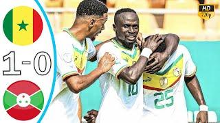 Senegal vs Burundi 1-0 Hіghlіghts & All Goals - AFCON Qualifiers 2024