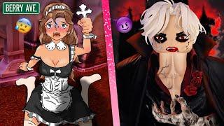 BAD BOY Turned Into A VAMPIRE, MAID Uncovers His Dark Secret_️ Berry Avenue Story 