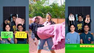 Left Or Right Dress challenge  Funny Video #short #shorts