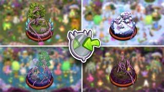 All Mirror Islands - Full Songs 4.4 (My Singing Monsters)