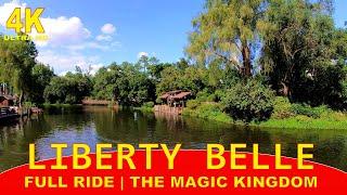 On Board the Liberty Belle Paddle Steamer Magic Kingdom 4K