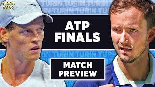 Sinner vs Medvedev | ATP Finals 2024 | Tennis Preview & Prediction