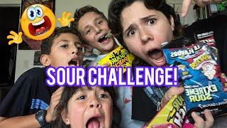 SOUR CHALLENGE con los primos (version españoleta)