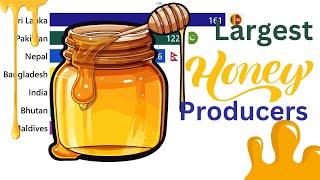 Largest Honey Producers in the World #honey #information #food #nature #data #world #largest #bee