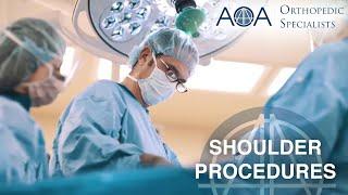 AOA Orthopedic Specialists - Dr. Frank Rodriguez - Shoulder Procedure