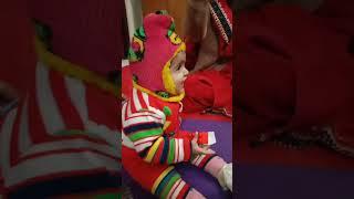 cute baby video#shorts #masti #riddhi Khanna video# @IshaKhannaofficial  riddhi ka gana mast