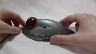 Review Logitech Optical Trackball Marble Mouse