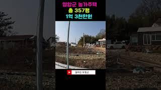 총357평 영암 농가주택 매매 (풀 영상은 고정댓글에)#shorts #영암농가주택 #영암부동산