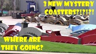 3 New Coasters At Bolliger and Mabillard (B&M) Roller Coaster Track Manufacturing Plant Visit!