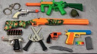 Toy Weapons ! Box of Toys Army Military Toy Guns Realistic