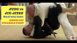 JUDO vs JUJITSU coaches KO fight