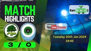 Highlights | Leverstock Green FC v Bovingdon FC, 30th January 2024, St Mary's Cup 1/4 Final